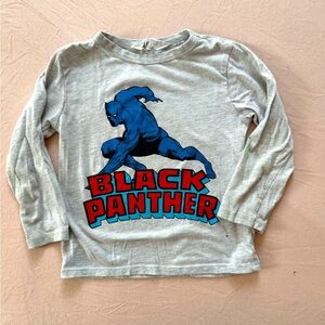 3 FOR $15 - H&M Black Panther Marvel toddler longsleeve tee 3T